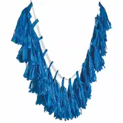 Blue Tassel Garland, Party Decor, 1 Piece