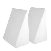 Bedding Memory Wedge Pillow Neck Back Support with Cover 2X - Beige