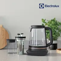 在飛比找松果購物優惠-【Electrolux 伊萊克斯】主廚系列玻璃智能溫控電茶壺