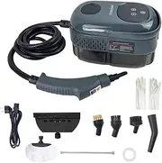 Steam cleaner, steam jet cleaner, 6-speed adjustable, 15-second heating, hand-held portable steam cleaner, suitable for furniture, furniture, carpet, car, interior decoration, kitchen, bathroom