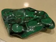 Stunning Large Display 1.17 Kg Congo Malachite. 18 x 12 x 3 cms