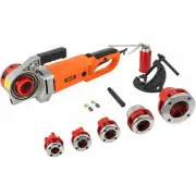 2300W Portable Electric Pipe Threader Pipe Threading Machine With 6 Dies Threadi
