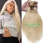 Silky Straight #613 Real Virgin Human Hair Bundles Weft Extension Peruvian Thick
