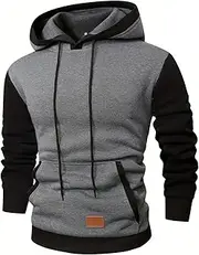 [ontiwes] Gym Hoodies for Men Athletic Gym Sweatshirt Lightweight Pullover Hoodie Workout Hoodie Sweatshirts Essential Hoodies