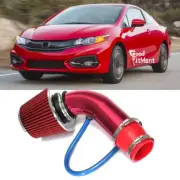 For Honda Civic Accord 3" Cold Air Intake Filter Kit Pipe Power Flow Hose System (for: Honda Civic)