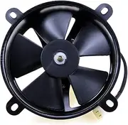 APTPKGDFDK ABS 6" High Performance 12V Slim Electric Cooling Radiator Fan for 150c 200cc Quad Dirt Bike Fans and Kits