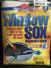 Window Sock Sox Pair WS16166 Fits Toyota Rav4 ACA 30 Series 12/05 On Baby Screen