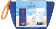 Shiseido Expert Sun Protector Sun Protection On The Go gift pack with beauty houses