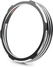 XEDLAMP Motorcycle Speedometer Gauge Bezel Trim Ring, for Harley, Davidson Sportster XL 883 1200 Bob Low Rider Models CNC Aluminum Motorcycle Speedometer Trim Ring