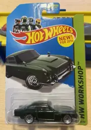 2014 Hot Wheels Green Aston Martin 1963 DB5 HW Workshop 200/250