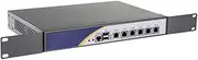 Micro Firewall Appliance, Mini PC, OPNsense, VPN, Router PC, Intel Celeron Quad Core J4125, HUNSN RS03k, AES-NI, 6 x Intel I226-V 2.5Gbe, 2 x USB, COM, VGA, 4G RAM, 32G SSD