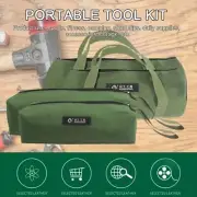 1x Canvas Pouch Tool Bags Storage Organizer Instrument Case Portable Tote Bag