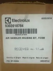 Genuine OEM Electrolux 5303918784 Refrigerator Air Handler Housing Kit - White