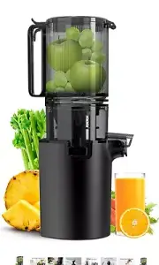 Juicer Machines,4.1-inch(104MM) Large Feed Chute, Masticating Cold