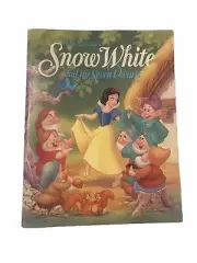 Vtg Walt Disney Snow White and the 7 Dwarfs Paper Dolls Play Set Book UNCUT 1993