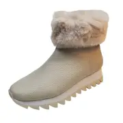 DKNY Womens Shoes Al Cuffed Ankle Booties White 6M MSRP 119 New