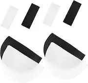 DOITOOL 2Pairs Thick Sponge Shoulder Pads for Suits Self Adhesive Lightweight for Low Shoulder Support Comfortable Cushioning for Everyday Use