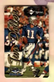 SPRINT / CLASSIC Drew Bledsoe, Football ( 1995 ) Phone Card ( EXPIRED )