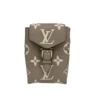 在飛比找ETMall東森購物網優惠-二手品 Louis Vuitton Tiny 壓花全皮斜揹/