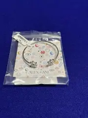 Alex and Ani Christmas Snowflake Flex Cuff Silver Bracelet NEW