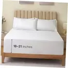 4 PC King Size Sheet Set Bed Sheets Deep King-Extra Deep Pocket 01 - White