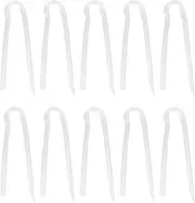 Tubes, 10pcs PVC Preformed Tube BTE Earmould Tube, Compatible with Most Hearing Aids(3.3 x 2.0mm)