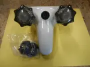 *DURA FAUCET DF-PL720S-BQ 4" BISQUE PLASTIC BATHROOM FAUCET WITH DIVERTER
