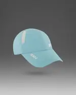 Run Cap, 2XU, OSFA, Retro Blue/White, Unisex