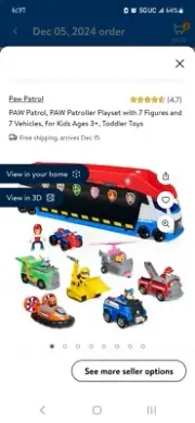 Paw Patrol BusW/7 Action Figures
