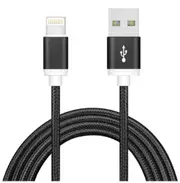 AT-USBLIGHTNINGB-2M - Astrotek 2m USB Lightning Data Sync Charger Black Cable for iPhone 7S 7 Plus 6S 6 Plus 5 5S iPad Air Mini iPod