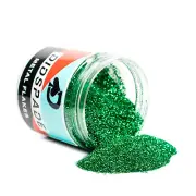 2oz Lime 0.008 Green Micro Metal Flake - Solvent Resistant Glitter