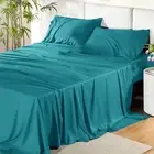 Bedsure 100% Bamboo Sheets Set - Cooling Bamboo Bed Sheets for Cal King/king