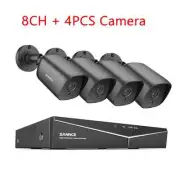 8CH 1080N 5MP 1080P 2.0MP Cameras IP66 Surveillance Kit Motion Detection 3.6MM