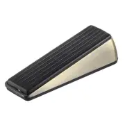 1 Pcs 1.3" Door Stopper for Bottom Door Stop Wedge Non-Slip, Zinc Alloy Bronze
