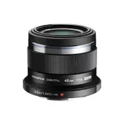Olympus M.Zuiko 45mm f/1.8 Black Portrait Lens