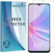 [MEZON] [3 Pack] OPPO A57 Premium Hydrogel Clear Edge-to-Edge Full Coverage Screen Protector Film (OPPO A57, Hydrogel)
