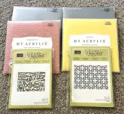 Close to My Heart Stamp Lot 6x: Big Shot Code It Hope Trim the Tree Gratitude