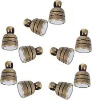 SHINEOFI 5pcs Retro Pattern Bracelet Buckle Magnetic Clasps for Necklaces Jewelry Connectors DIY Accessories