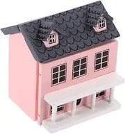 FOYTOKI Scale House with Fine Craftsmanship for Creative Play and Home Decor Landscaping Prop for Miniatures
