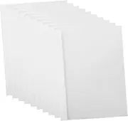 TEHAUX Folder Cover Set 10pcs Thermal Binding Book Covers Transparent Book Sleeves for Document Organization