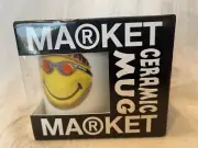 Market Ceramic Don’t Worry Be Happy Coffee Mug (Smiley)