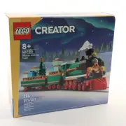 Lego Creator Winter Holiday Train Building Set 40700 Christmas 294 pieces SEALED
