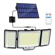328LED Solar Light Outdoor Lamp Super Bright Motion Sensor Waterproof 3 Working Modes Spotlight Solar for Garden Securi