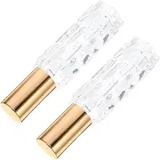 GRIRIW 2pcs Glass Bitters Spray Bottle Refillable Cocktail Espresso Atomizer for Bars Homes