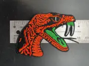 FAMU: Florida A&M University RATTLER SNAKE IRON ON OR SEW ON PATCH