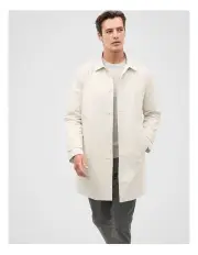 [Seed Heritage] Car Coat in Pebble