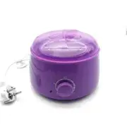 Wax Warmer Pot 500 Gr Purple Wax Beans Bead Heating Machine Wax-melt Waxing Kit