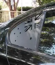 BA BF AU Falcon SEDAN (Vinyl Stickers) Aussie flag Qtr window decals