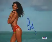 LILY ALDRIDGE GORGEOUS SUPER-MODEL SIGNED DAZZLING TOPLESS PHOTO PSA