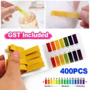 400 x STRIPS PH 1-14 LITMUS PAPER TEST KIT ACID URINE AU FOOD SALIVA SOIL WATER